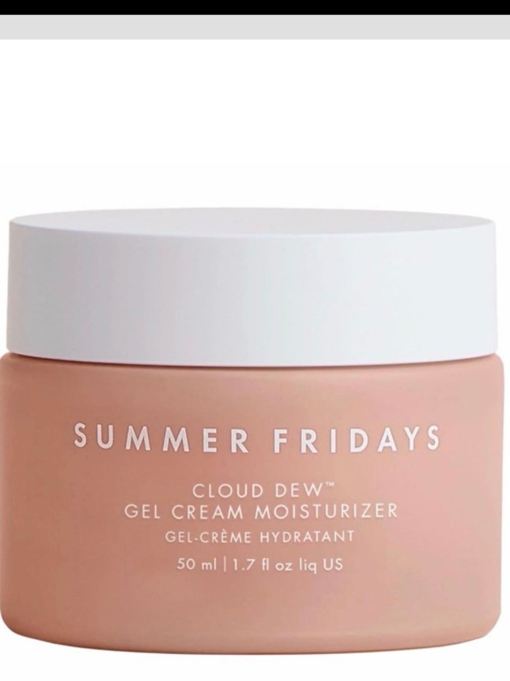 Summer Fridays gel cream moisturizer 15ml